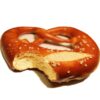 image of the original bavarian bretzel, even our photographer could not resist this delicious treat