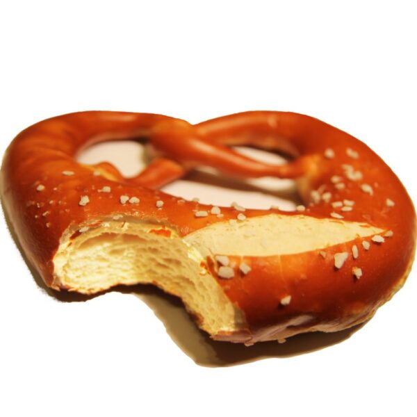 Salty-Bretzel-1 image of the original bavarian bretzel, even our photographer could not resist this delicious treat