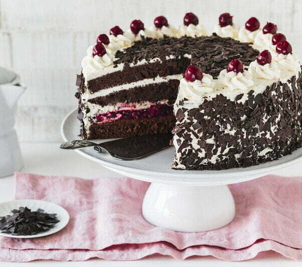this is the image of our original black forest cake, not for children consumption