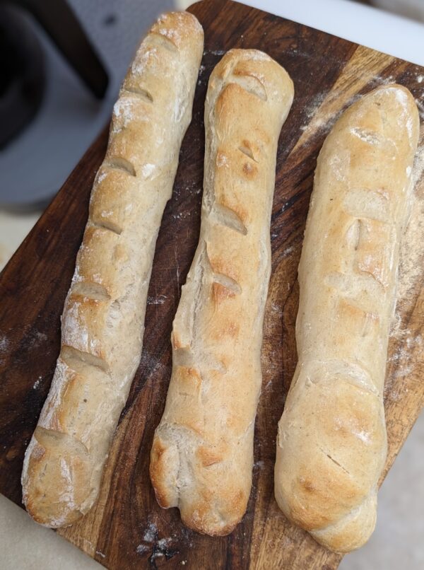 image of 3 original alsace baguette