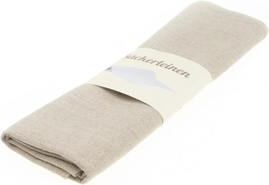 image of our hand-crafted bakers linen, supports proofing bread dough (baguettes, batards, ciabatta and pain rustique).